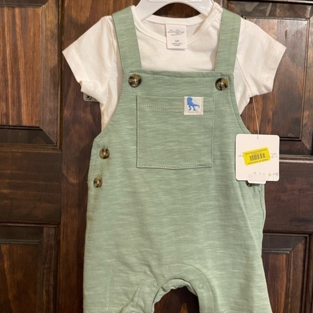 Starting out baby shortsleeved shorttall set 3 months